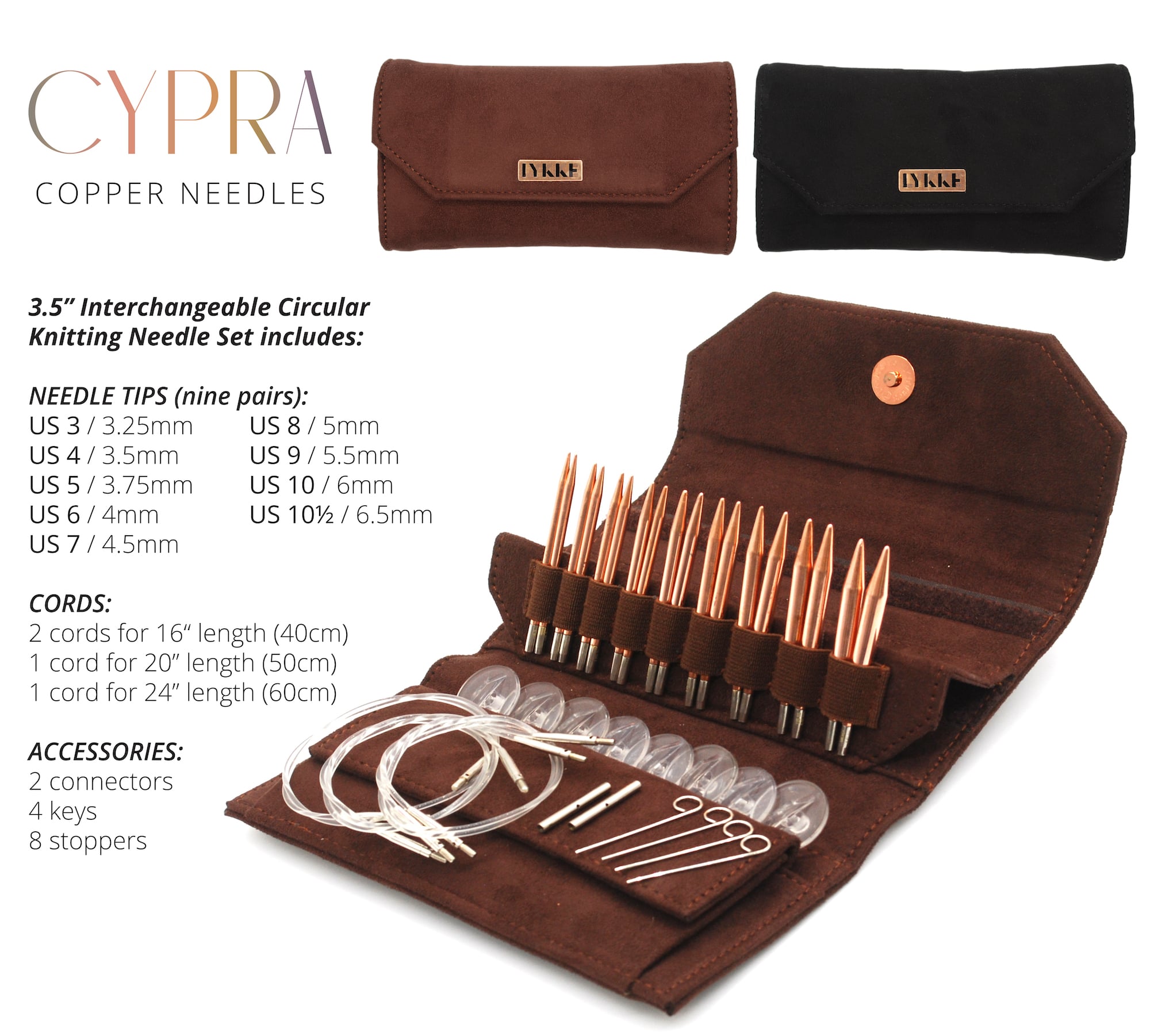 LYKKE Crafts - Make Happy! - Knitting Needles and other Crafting Tools